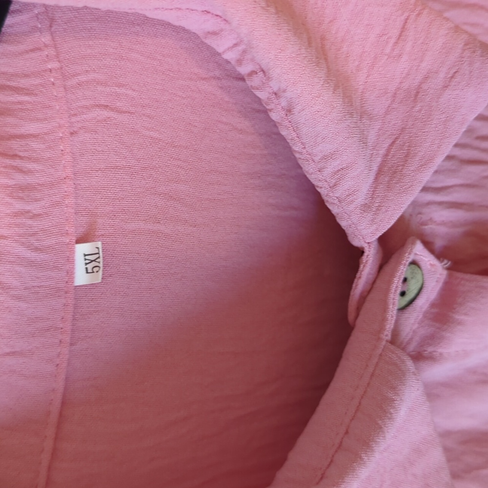 Pink Button-Up Shirt - Picture 3 of 3
